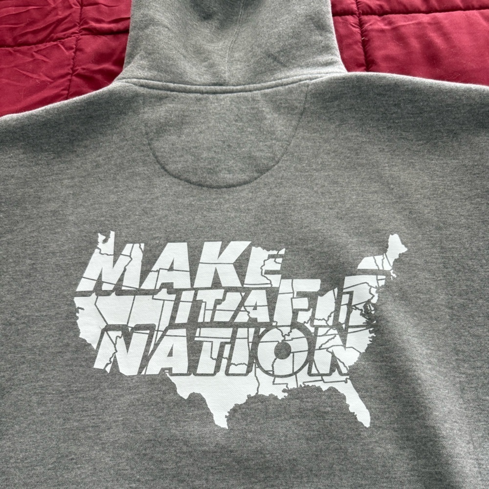 Gray Men's Hoodie - Picture 5 of 5